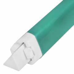 Ластик выдвижной + 2 сменных ластика BRAUBERG &laquo;TRIOS&raquo;, 124&times;12&times;12 мм, бирюзовый корпус, 272693