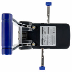 Дырокол металлический МОЩНЫЙ BRAUBERG &laquo;EXTRA Heavy duty&raquo;, до 110 листов, черно-синий, 272721