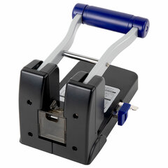 Дырокол металлический МОЩНЫЙ BRAUBERG &laquo;EXTRA Heavy duty&raquo;, до 110 листов, черно-синий, 272721