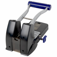 Дырокол металлический МОЩНЫЙ BRAUBERG &laquo;EXTRA Heavy duty&raquo;, до 160 листов, черно-синий, 272722