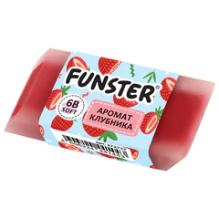 Ластик ароматизированный FUNSTER (ФАНСТЕР) &laquo;SWEET&raquo;, 54&times;23&times;10 мм, скошенный, картонный держатель, экологичный ПВХ, ассорти, 272727