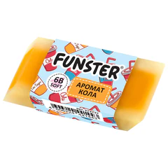 Ластик ароматизированный FUNSTER (ФАНСТЕР) &laquo;SWEET&raquo;, 54&times;23&times;10 мм, скошенный, картонный держатель, экологичный ПВХ, ассорти, 272727