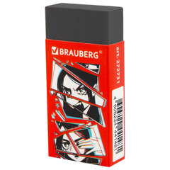 Ластик BRAUBERG &laquo;ANIME&raquo;, 50&times;24&times;10 мм, прямоугольный, картоннный держатель, экологичный ПВХ, ассорти, 272731