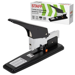 Степлер МОЩНЫЙ №24/<wbr/>6-23/<wbr/>24 металлический STAFF &laquo;HEAVY DUTY ECO&raquo;, до 200 листов, черный, 272737