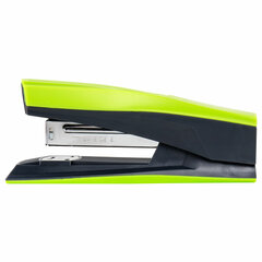 Степлер №24/<wbr/>6, 26/<wbr/>6 BRAUBERG &laquo;SUPER&raquo;, до 30 листов, зелено-черный, 272741