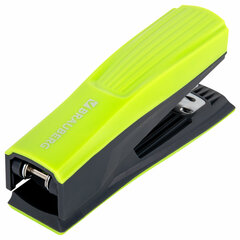 Степлер №24/<wbr/>6, 26/<wbr/>6 BRAUBERG &laquo;SUPER&raquo;, до 30 листов, зелено-черный, 272741