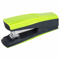 Степлер №24/<wbr/>6, 26/<wbr/>6 BRAUBERG &laquo;SUPER&raquo;, до 30 листов, зелено-черный, 272741