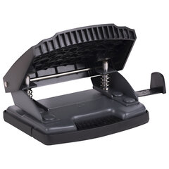 Дырокол BRAUBERG &laquo;SUPER&raquo;, до 20 листов, черный, 272742