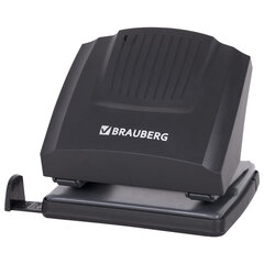 Дырокол BRAUBERG &laquo;SUPER&raquo;, до 30 листов, черный, 272744