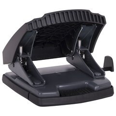 Дырокол BRAUBERG &laquo;SUPER&raquo;, до 30 листов, черный, 272744