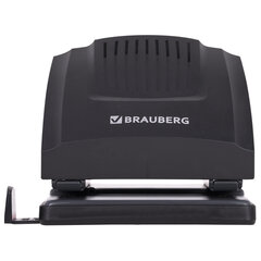 Дырокол BRAUBERG &laquo;SUPER&raquo;, до 30 листов, черный, 272744