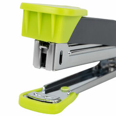Степлер №10 металлический BRAUBERG &laquo;UNIVERSAL GT&raquo;, до 16 листов, с антистеплером, зеленый, 272752