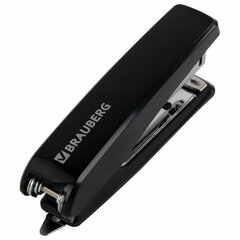 Степлер №10 BRAUBERG &laquo;Standard&raquo;, до 20 листов, черный, 272754