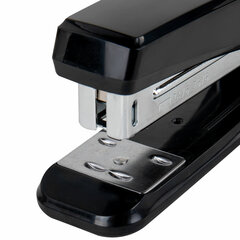 Степлер №24/<wbr/>6, 26/<wbr/>6 BRAUBERG &laquo;Standard&raquo;, до 30 листов, черный, 272755