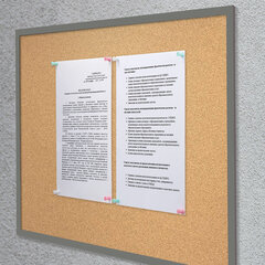 Силовые кнопки-гвоздики BRAUBERG PASTEL, пастельные цвета, 30 штук, 12 мм, 272756