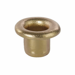 Люверсы золотистые КОМПЛЕКТ 250 шт., внутренний диаметр 4,8 мм, длина 4,6 мм, BRAUBERG, 272764