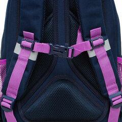 Рюкзак GRIZZLY школьный, анатомическая спинка, 2 отделения, для девочек, &laquo;RELAX&raquo;, 40&times;27&times;20 см, RG-460-3/<wbr/>1