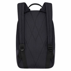 Рюкзак GRIZZLY школьный, укрепленная спинка, 1 отделение, для девочек, BLACK/<wbr/>MINT, 37,5&times;24&times;12 см, RXL-327-3/<wbr/>2