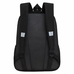 Рюкзак GRIZZLY школьный, жесткая спинка, 2 отделения, для мальчиков, SKATE OR DIE, 38х29х16 см, RB-451-6/1