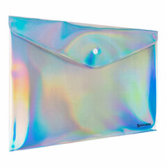 Изображение товара Папка-конверт с кнопкой BRAUBERG ULTRA А4 голографика защитная 200 мкм