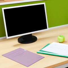 Папка-уголок жесткая, непрозрачная, А4, цвет лиловый, 0,15 мм, BRAUBERG PASTEL, 272890