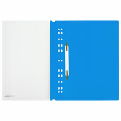 Скоросшиватель пластиковый с перфорацией BRAUBERG EXTRA, А4, 140/<wbr/>180 мкм, синий, 272895