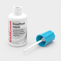 Корректирующая жидкость ERICH KRAUSE &laquo;EasyMask&raquo; на водной основе, 20 мл, флакон с кисточкой, 61926