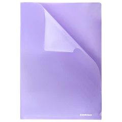 Папка-уголок ERICH KRAUSE &laquo;Diagonal Pastel&raquo;, ассорти, 0,18 мм, 50170
