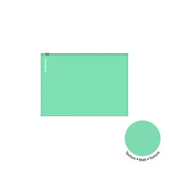 Папка-конверт на молнии ERICH KRAUSE &laquo;Matt Pastel Bloom&raquo; А5+ (250&times;180 мм), ассорти, 0,18 мм, 61170