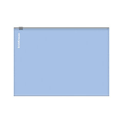 Папка-конверт на молнии ERICH KRAUSE &laquo;Matt Pastel Bloom&raquo; А5+ (250&times;180 мм), ассорти, 0,18 мм, 61170