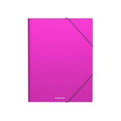 Папка на резинках ERICH KRAUSE &laquo;Matt Neon&raquo;, до 300 листов, ассорти, 600 мкм, 50388