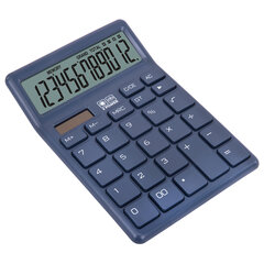Калькулятор настольный BRAUBERG CH-12-BU (153&times;103 мм), 12 разрядов, двойное питание, синий, 272959