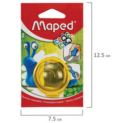 Ластик-клячка художественный MAPED Croc Croc &laquo;Улитка&raquo; в футляре, 40&times;36&times;10 мм, мягкий, голубой, 014501