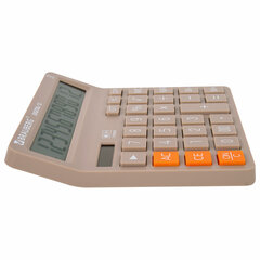 Калькулятор настольный BRAUBERG DIGITAL-12-BG (151&times;152 мм), 12 разрядов, двойное питание, БЕЖЕВЫЙ, 272970
