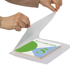 Пленка самоклеящаяся для учебников и книг глянцевая, рулон 45&times;300 см, ПИФАГОР, 272974