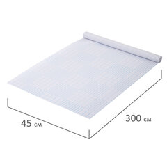 Пленка самоклеящаяся для учебников и книг глянцевая, рулон 45&times;300 см, ПИФАГОР, 272974