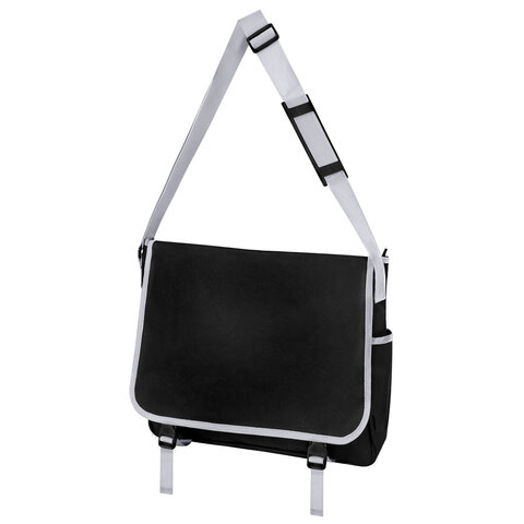 Сумка для художника БОЛЬШАЯ А3+ (46см*36см) 3 отделения, черная, BRAUBERG ART CLASSIC, 272983