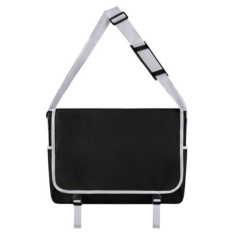 Сумка для художника БОЛЬШАЯ А3+ (46см*36см) 3 отделения, черная, BRAUBERG ART CLASSIC, 272983