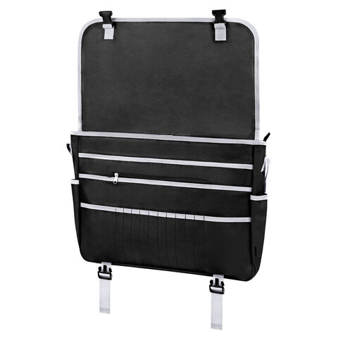 Сумка для художника БОЛЬШАЯ А3+ (46см*36см) 3 отделения, черная, BRAUBERG ART CLASSIC, 272983