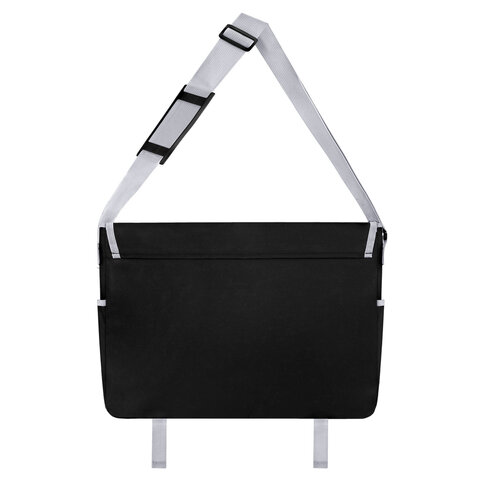 Сумка для художника БОЛЬШАЯ А3+ (46см*36см) 3 отделения, черная, BRAUBERG ART CLASSIC, 272983