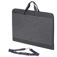 Папка сумка для рисунков и чертежей каркасная А2 (45&times;65 см), экокожа, BRAUBERG ART CLASSIC, 272990