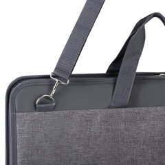 Папка сумка для рисунков и чертежей каркасная А2 (45&times;65 см), экокожа, BRAUBERG ART CLASSIC, 272990