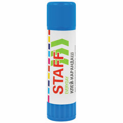 Клей-карандаш 9 г, ВЫГОДНАЯ УПАКОВКА, КОМПЛЕКТ 24 ШТУКИ, STAFF EVERYDAY, 273016