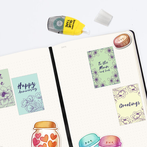 Клей-лента BRAUBERG SPECIAL, 6 мм х 8 м, корпус жёлтый, блистер, 273028 - фото 5