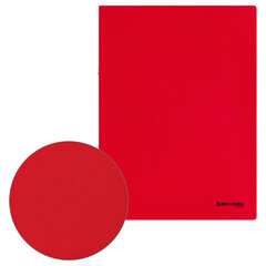 Папка на 2 кольцах А4 BRAUBERG UNIVERSAL, 25 мм, красная, до 170 листов, 0,5 мм, 273032