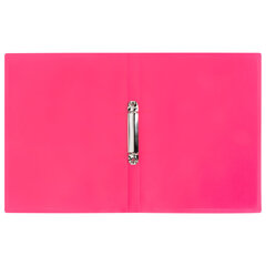 Папка на 2 кольцах А4 BRAUBERG PIXEL, 25 мм, маджента, до 170 листов, 0,5 мм, 273036