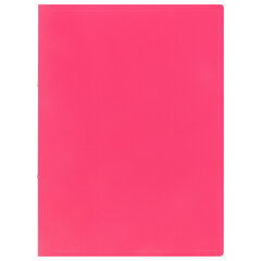 Папка на 2 кольцах А4 BRAUBERG PIXEL, 25 мм, маджента, до 170 листов, 0,5 мм, 273036