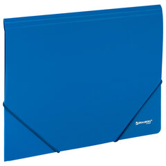 Изображение товара Папка на резинках А4 BRAUBERG UNIVERSAL синяя до 300 листов 273037