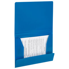 Папка на резинках А4 BRAUBERG UNIVERSAL, синяя, до 300 листов, 0,5 мм, 273037