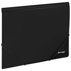 Изображение товара Папка на резинках А4 BRAUBERG Universal черная до 300 листов 500 мкм